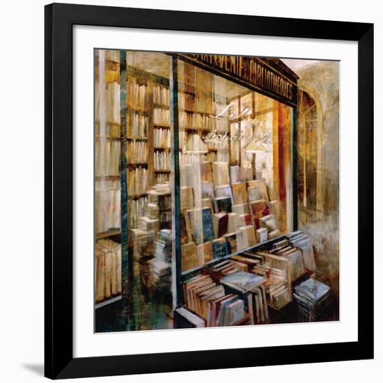 Librairie-Noemi Martin-Framed Art Print