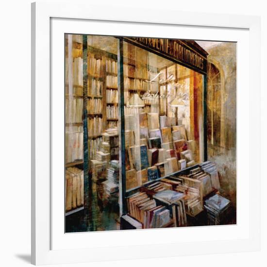 Librairie-Noemi Martin-Framed Art Print