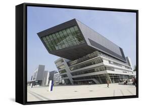 Library and Learning Centre, Designed by Zaha Hadid, University of Economics and Business-Jean Brooks-Framed Stretched Canvas