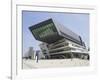 Library and Learning Centre, Designed by Zaha Hadid, University of Economics and Business-Jean Brooks-Framed Premium Photographic Print