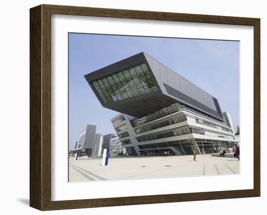 Library and Learning Centre, Designed by Zaha Hadid, University of Economics and Business-Jean Brooks-Framed Photographic Print