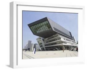 Library and Learning Centre, Designed by Zaha Hadid, University of Economics and Business-Jean Brooks-Framed Photographic Print