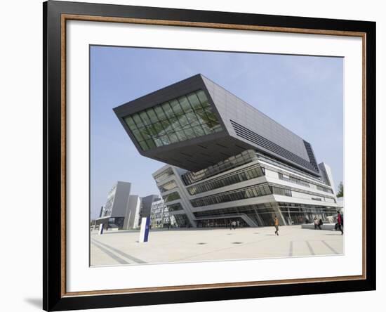 Library and Learning Centre, Designed by Zaha Hadid, University of Economics and Business-Jean Brooks-Framed Photographic Print