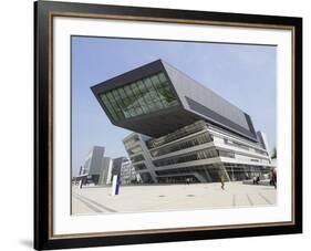 Library and Learning Centre, Designed by Zaha Hadid, University of Economics and Business-Jean Brooks-Framed Photographic Print