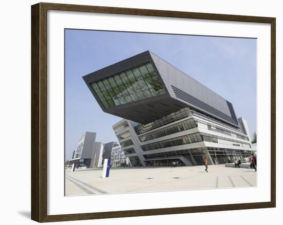 Library and Learning Centre, Designed by Zaha Hadid, University of Economics and Business-Jean Brooks-Framed Photographic Print