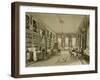 Library as Sitting Room, Cassiobury Park, 1815, London, 1837-August Welby North Pugin-Framed Giclee Print