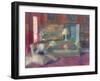 Library at Thorpeperrow-Karen Armitage-Framed Giclee Print