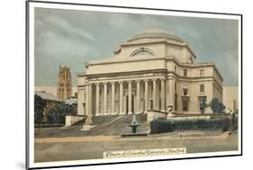 Library, Columbia University, New York City-null-Mounted Art Print