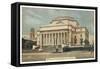 Library, Columbia University, New York City-null-Framed Stretched Canvas