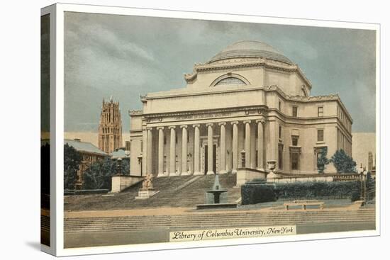 Library, Columbia University, New York City-null-Stretched Canvas