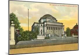Library, Columbia University, New York City-null-Mounted Art Print