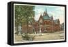 Library, Danbury, Connecticut-null-Framed Stretched Canvas