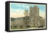 Library, Duke University, Durham, North Carolina-null-Framed Stretched Canvas