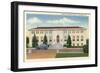 Library, Manchester, New Hampshire-null-Framed Art Print