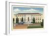 Library, Manchester, New Hampshire-null-Framed Art Print