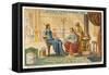 Library of Alexandria-null-Framed Stretched Canvas