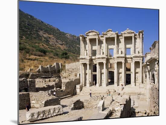 Library of Celsus, Ephesus, Anatolia, Turkey, Eurasia-Michael Short-Mounted Photographic Print