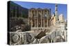 Library of Celsus, Roman Ruins of Ancient Ephesus, Near Kusadasi-Eleanor Scriven-Stretched Canvas