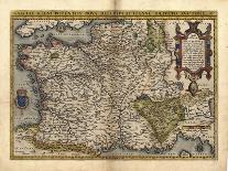 Ortelius's Map of Denmark, 1570-Library of Congress-Photographic Print