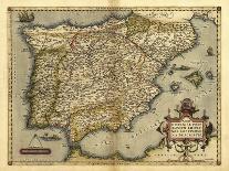 Ortelius's Map of Ottoman Empire, 1570-Library of Congress-Photographic Print