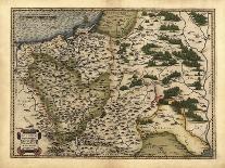 Ortelius's Map of Germany, 1570-Library of Congress-Photographic Print