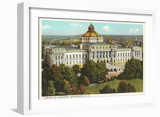 Library of Congress, Washington, DC-null-Framed Art Print