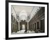 Library Room, University of Bologna, Lithograph, Italy, 19th Century-null-Framed Giclee Print