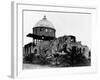 Library Ruins after an Earthquake-null-Framed Photographic Print