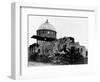 Library Ruins after an Earthquake-null-Framed Photographic Print