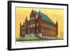 Library, Syracuse University, New York-null-Framed Art Print