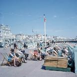 The Sea Front at Brighton 1st June 1968-Library-Photographic Print