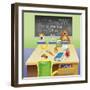 Library Time - Humpty Dumpty-Robin Boyer-Framed Giclee Print