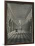 Library, Trinity College, Cambridge, c1820. Artists: James Sargant Storer, Henry Sargant Storer-Henry Sargant Storer-Framed Giclee Print