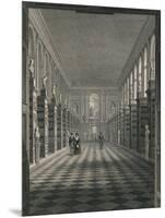 Library, Trinity College, Cambridge, c1820. Artists: James Sargant Storer, Henry Sargant Storer-Henry Sargant Storer-Mounted Giclee Print