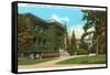 Library, University of Oregon, Eugene-null-Framed Stretched Canvas