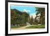 Library, University of Oregon, Eugene-null-Framed Art Print