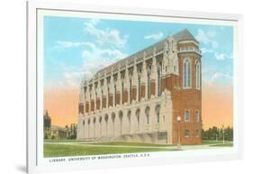 Library, University of Washington, Seattle-null-Framed Art Print