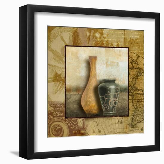 Library Vessels II-Michael Marcon-Framed Art Print