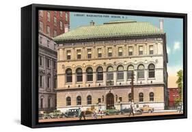 Library, Washington Park, Newark, New Jersey-null-Framed Stretched Canvas