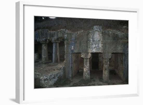 Libya, Cyrene, Greek Necropolis-null-Framed Giclee Print