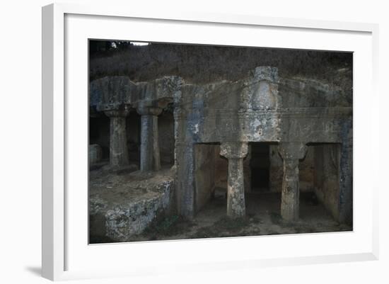 Libya, Cyrene, Greek Necropolis-null-Framed Giclee Print