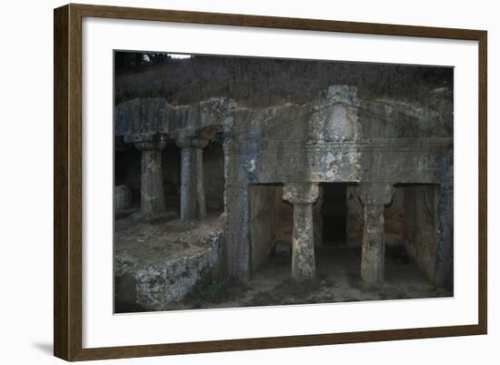 Libya, Cyrene, Greek Necropolis-null-Framed Giclee Print