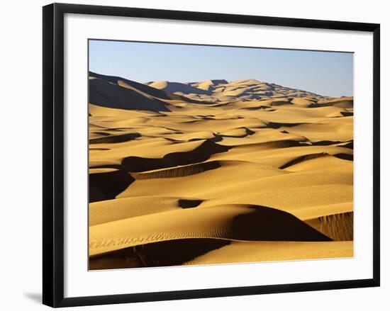 Libya, Fezzan, Edeyen Ubari, Near Ubari-Amar Grover-Framed Photographic Print