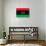 Libya Flag Design with Wood Patterning - Flags of the World Series-Philippe Hugonnard-Art Print displayed on a wall