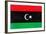 Libya Flag Design with Wood Patterning - Flags of the World Series-Philippe Hugonnard-Framed Art Print