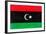 Libya Flag Design with Wood Patterning - Flags of the World Series-Philippe Hugonnard-Framed Art Print