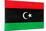 Libya Flag Design with Wood Patterning - Flags of the World Series-Philippe Hugonnard-Mounted Art Print