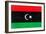 Libya Flag Design with Wood Patterning - Flags of the World Series-Philippe Hugonnard-Framed Art Print