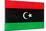 Libya Flag Design with Wood Patterning - Flags of the World Series-Philippe Hugonnard-Mounted Art Print