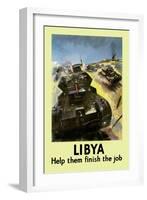 Libya: Help Them Finish the Job-null-Framed Art Print